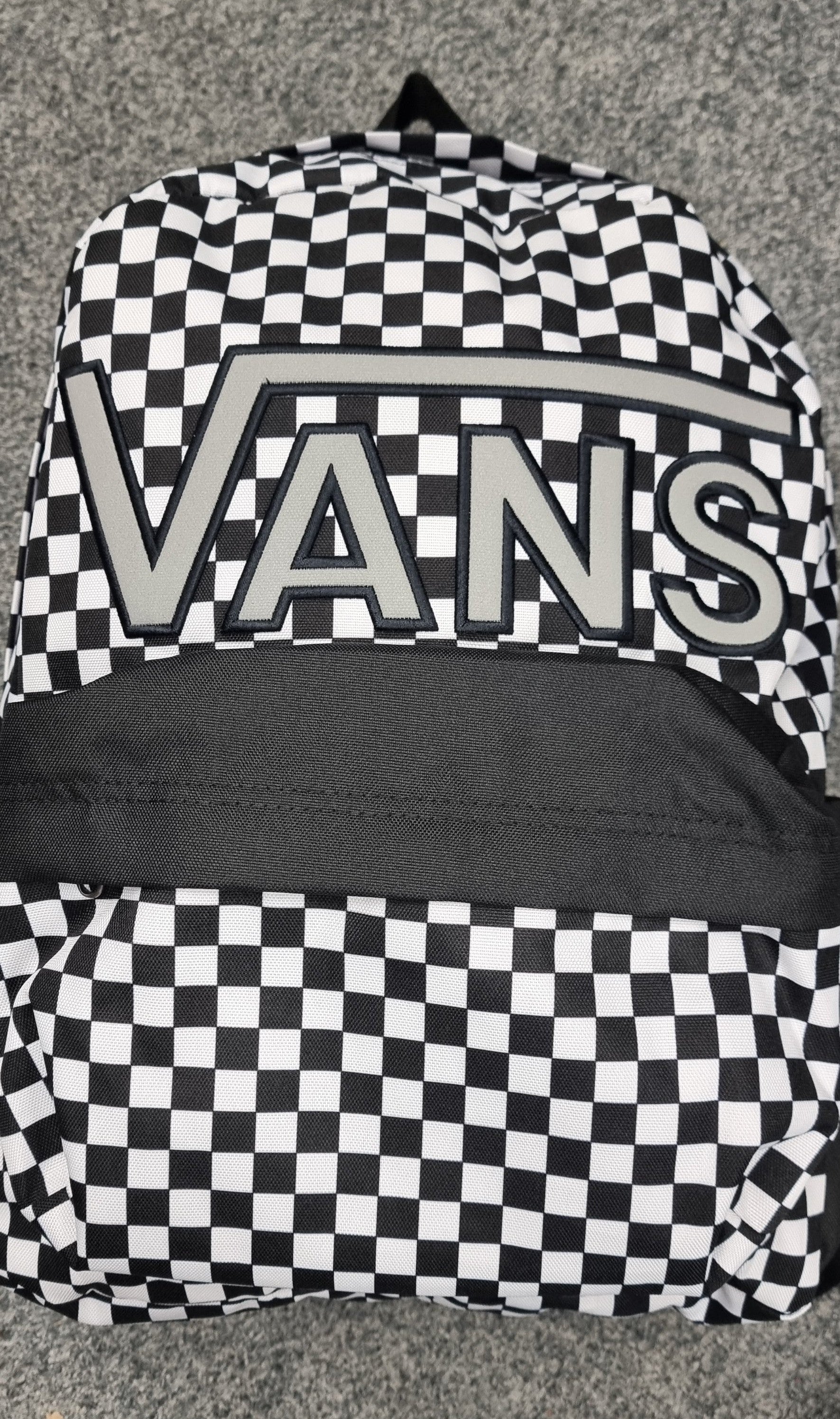 Top Checkered Backpack