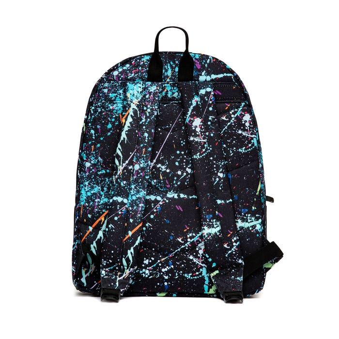 Hype Teal & Orange Paint Brush Backpack-MT