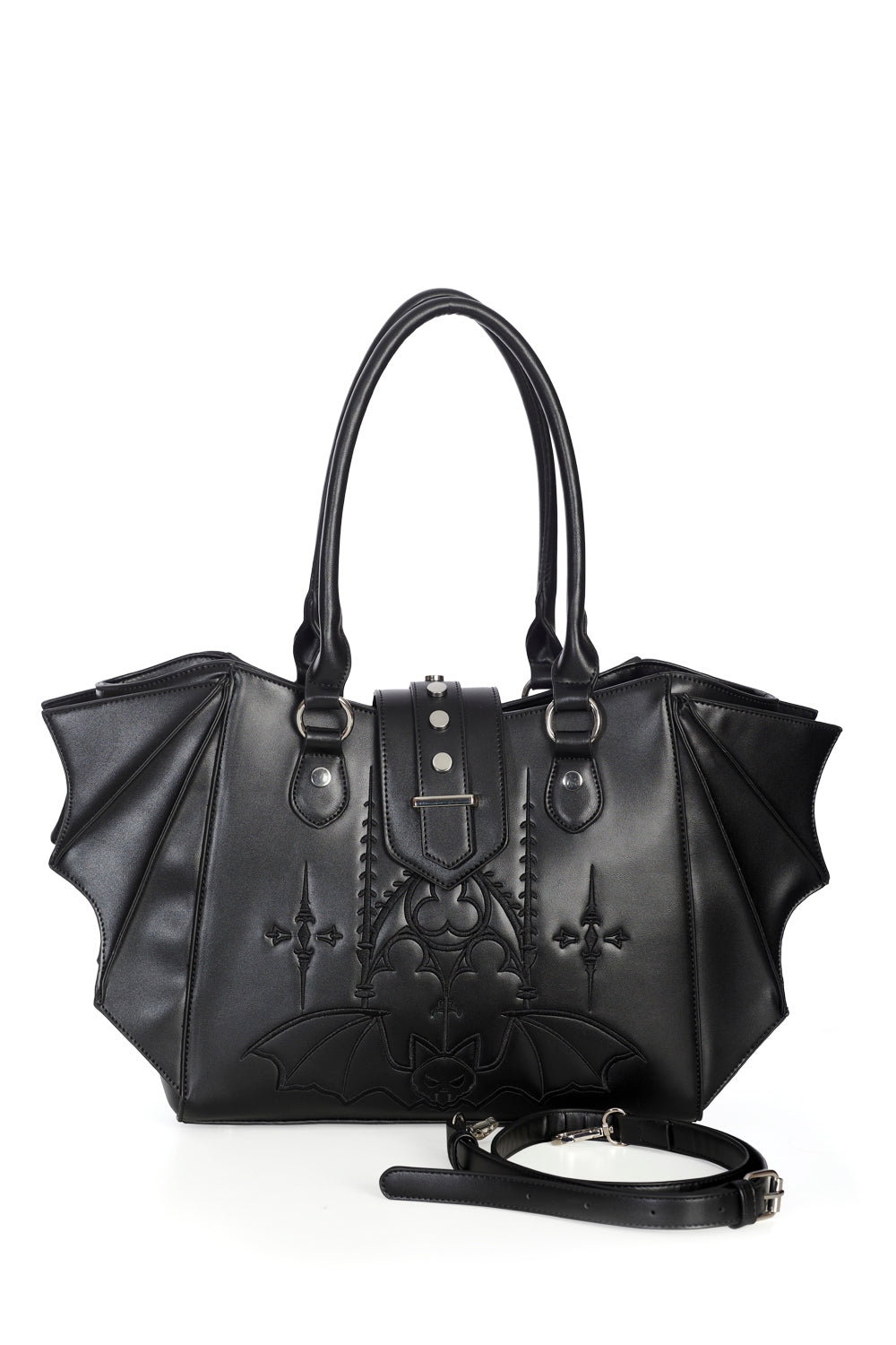 GOTHIC BAT TOTE BAG