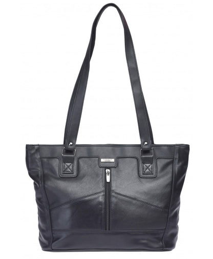 Lorenz Twin Handle Top Zip Sheep Nappa Tote/Shopper