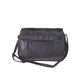 Lorenz Sheep Nappa Flapover Bag with 3 Inner Zips, Back Zip & Side Zip Pocket-New Bargain Price