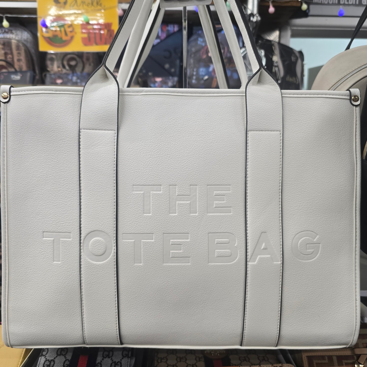 The Tote Bag in White *HALF PRICE*