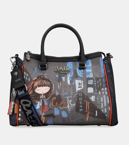 Contemporary large tote bag