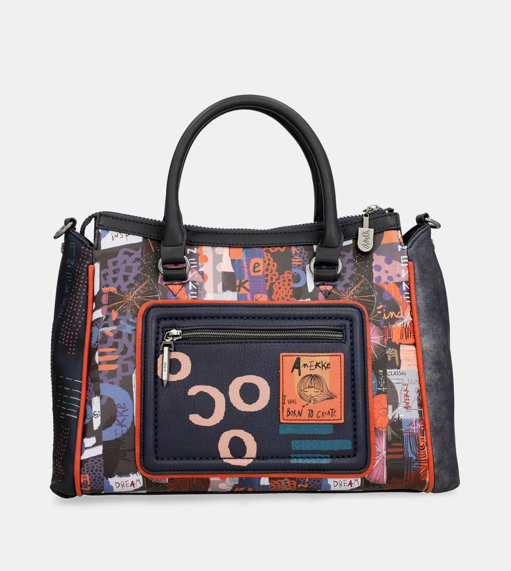 Contemporary large tote bag