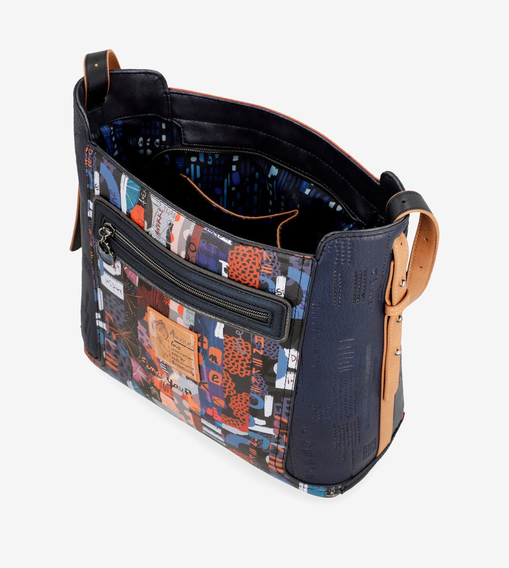 Contemporary large shoulder bag