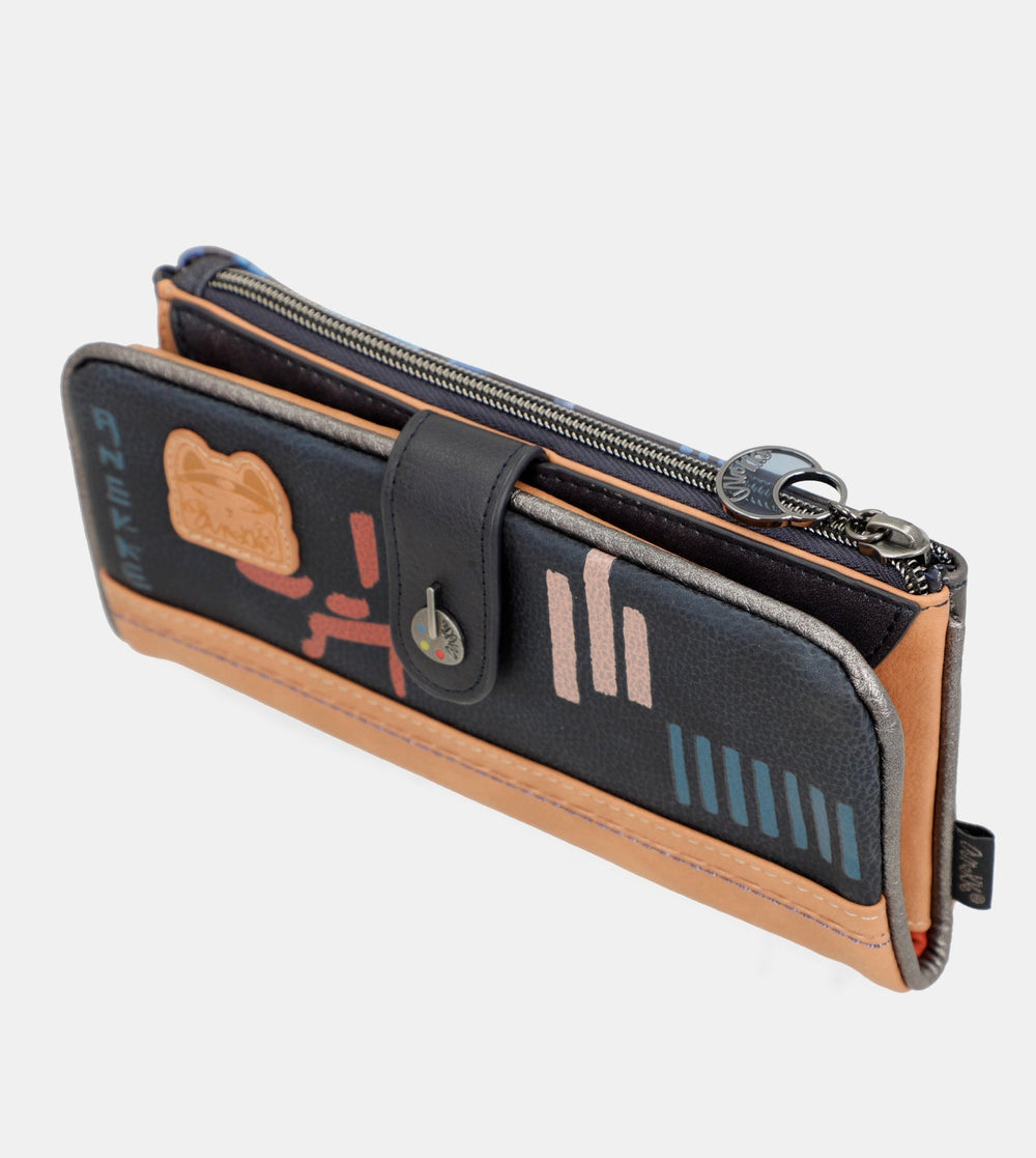 Contemporary Large Flexible RFID Wallet