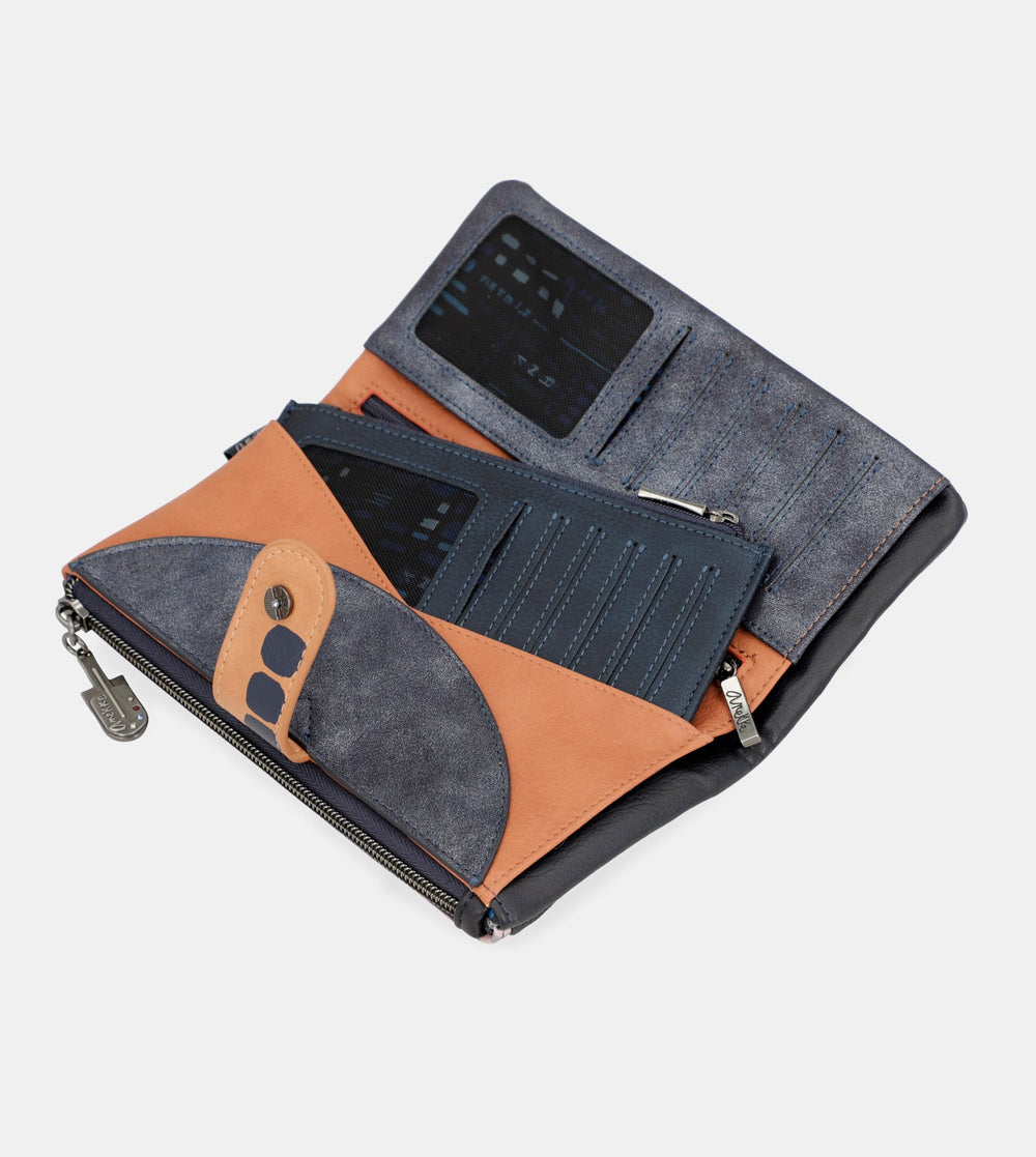 Origami Large Flexible RFID Wallet