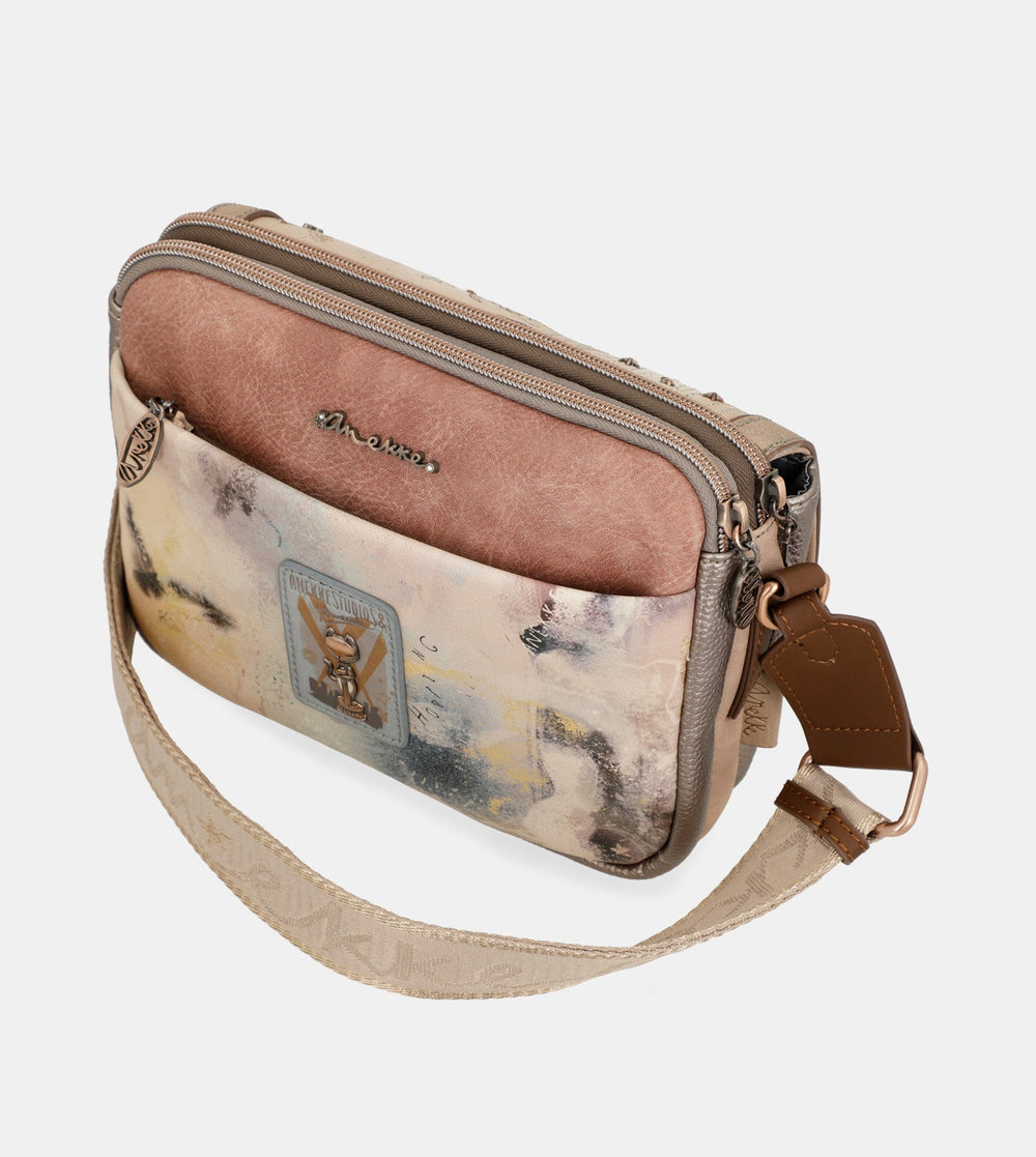 Hollywood crossbody bag with flap