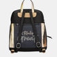 Studio navy blue backpack for leisure use