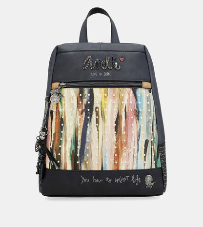 Studio navy blue pearl backpack