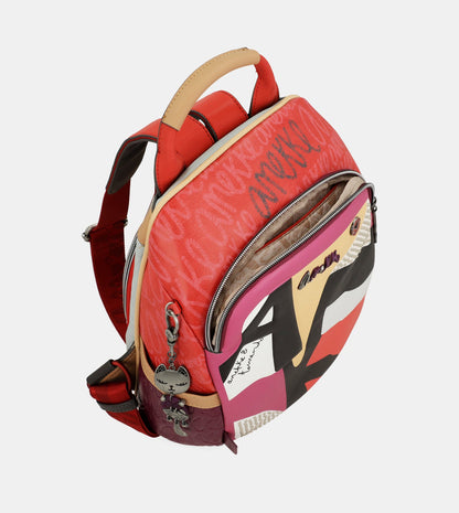 Hollywood fashion anti-theft backpack