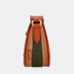 Peace & Love camel oval bag /