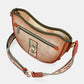 Peace & Love camel oval bag /