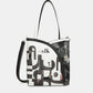 Nature Sixties tote with shoulder strap