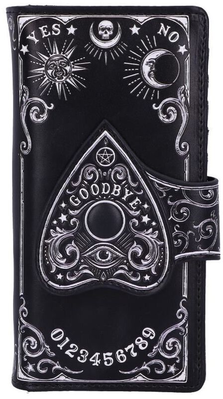 Embossed Ouija board planchette" Wallet by Nemesis Now