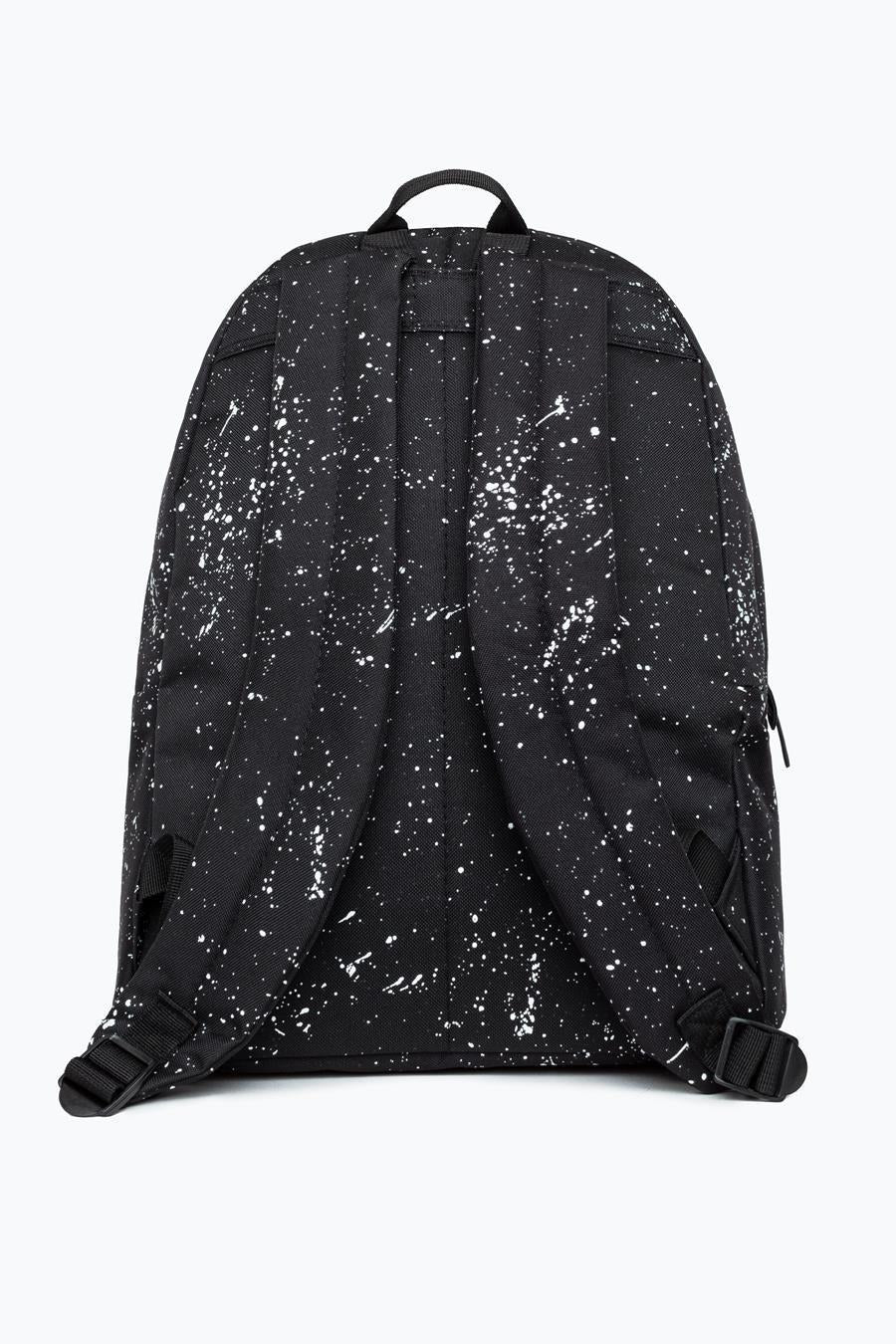 HYPE BLACK WITH WHITE SPECKLE BACKPACK