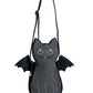 Banned Alternative Wendigo Black Cat Mini Shoulder Bag