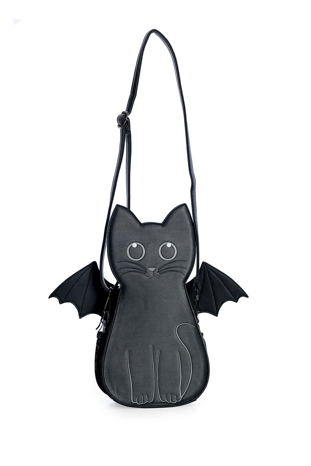 Banned Alternative Wendigo Black Cat Mini Shoulder Bag