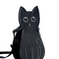 Banned Alternative Wendigo Black Cat Mini Shoulder Bag