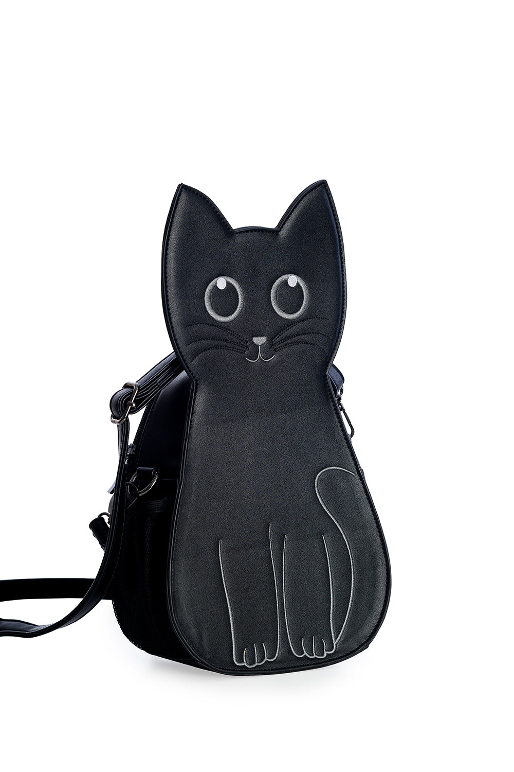 Banned Alternative Wendigo Black Cat Mini Shoulder Bag