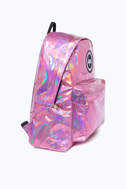 *NEW*HYPE UNISEX BLACK HOLO BADGE BACKPACK