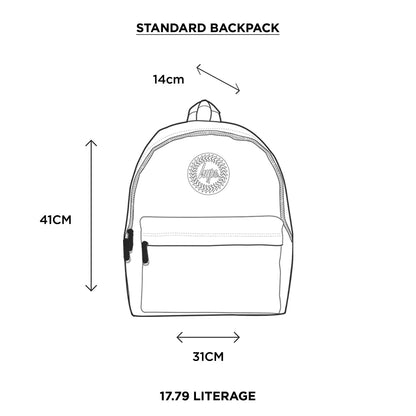 HYPE MONO GRADIENT TEXTURE BACKPACK