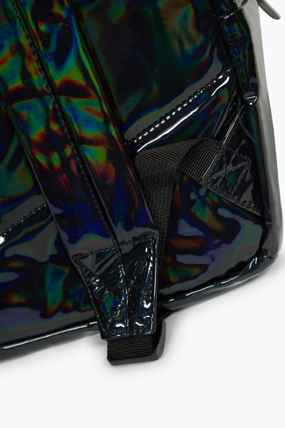 *NEW*HYPE UNISEX BLACK HOLO BADGE BACKPACK