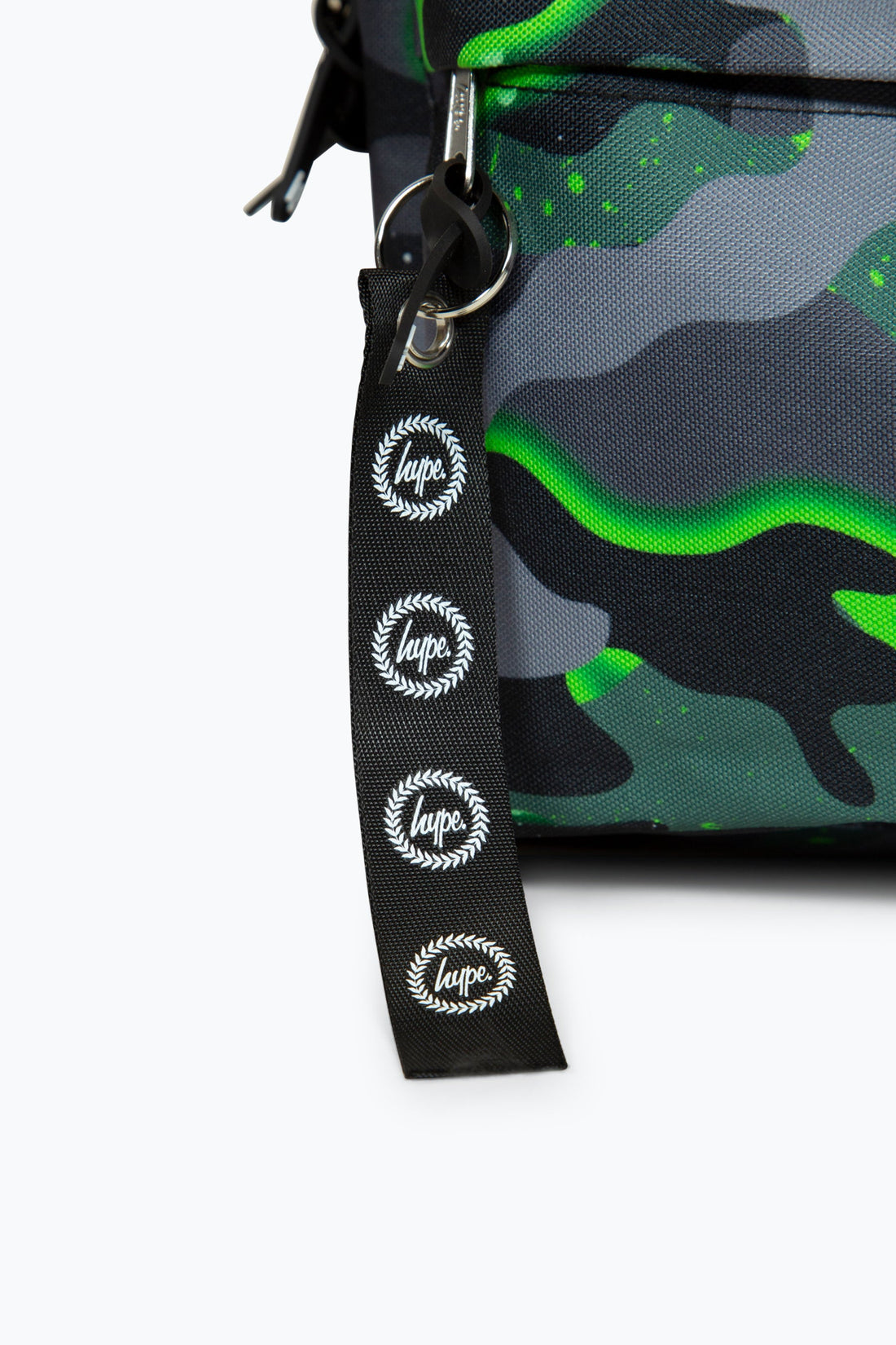 *NEW*HYPE GREEN GLOW CAMO BADGE BACKPACK