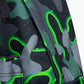 *NEW*HYPE GREEN GLOW CAMO BADGE BACKPACK