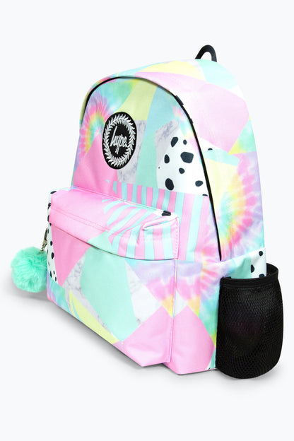 *ÑEW* HYPE PASTEL COLLAGE BACKPACK