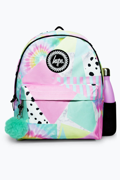 *ÑEW* HYPE PASTEL COLLAGE BACKPACK