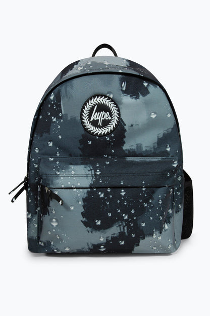 *NEW*HYPE BLACK RAIN DROP CAMO BACKPACK