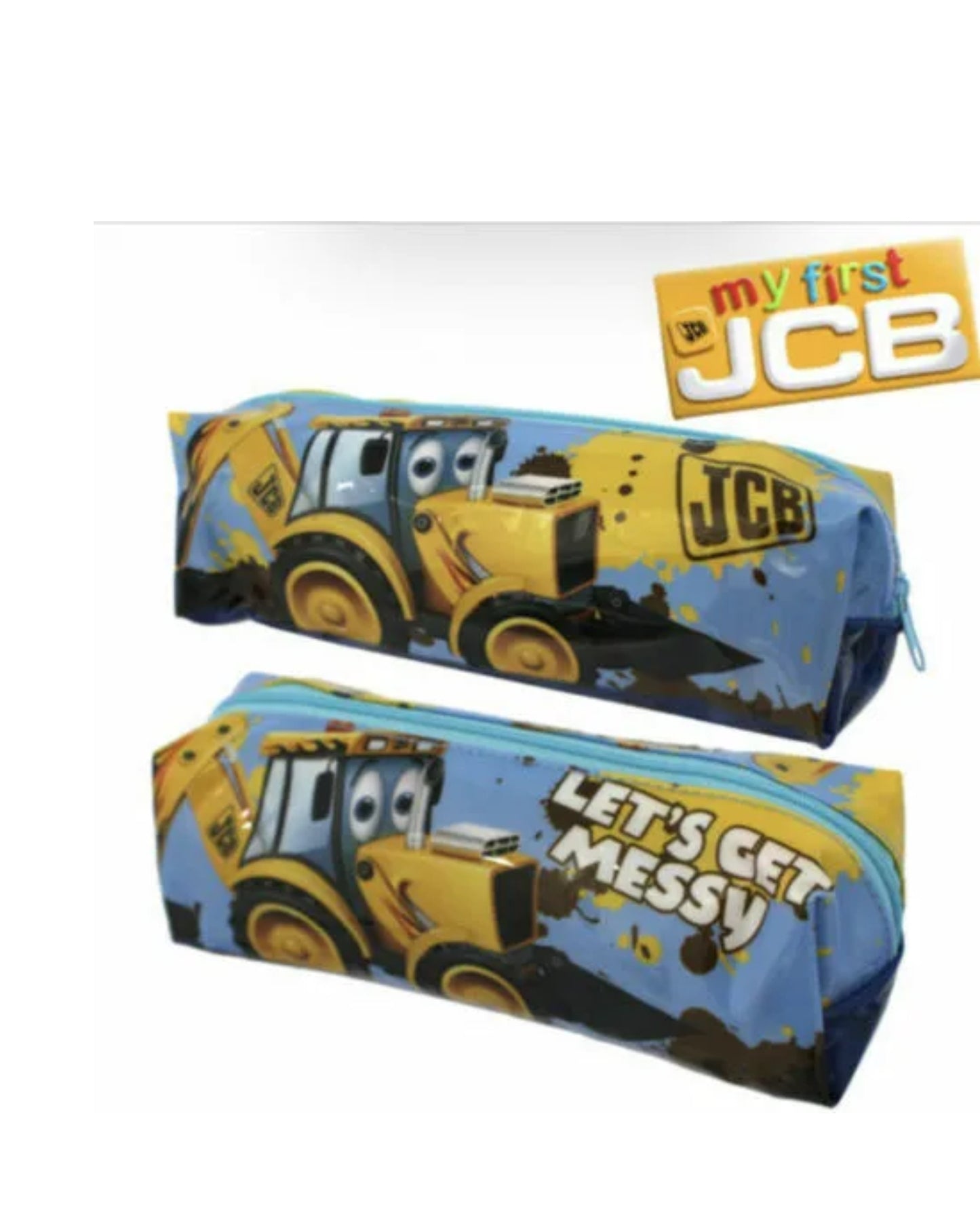 JOEY JCB OFFICIAL KIDS CHILDREN'S PENCIL CASE BLACK or BLUE