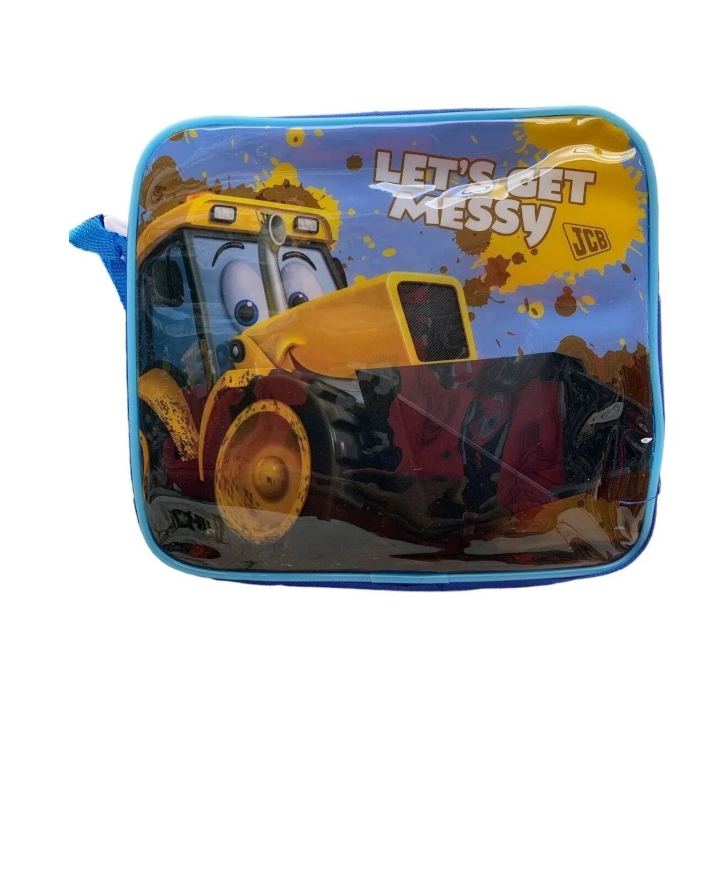 JCB Children's Insulated Lunch Pack Box Bag Kids Boys Girls School Food Picnic Box