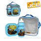 JCB Children's Insulated Lunch Pack Box Bag Kids Boys Girls School Food Picnic Box