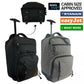 Bordlite RyanAir, EasyJet Cabin Approved Underseat bag on Wheels, 40x20x25cm