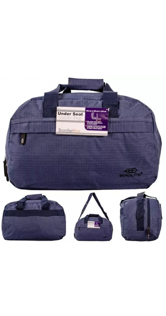 **FREE DELIVERY**Ryanair EasyJet Under Seat 40x25x20cm Cabin Holdall Hand Luggage Carry Bag UK