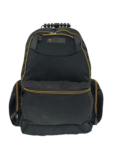 JCB Workmen’s Multi Pocket Backpack Tradesman Rucksack - Padded 900D Polyester