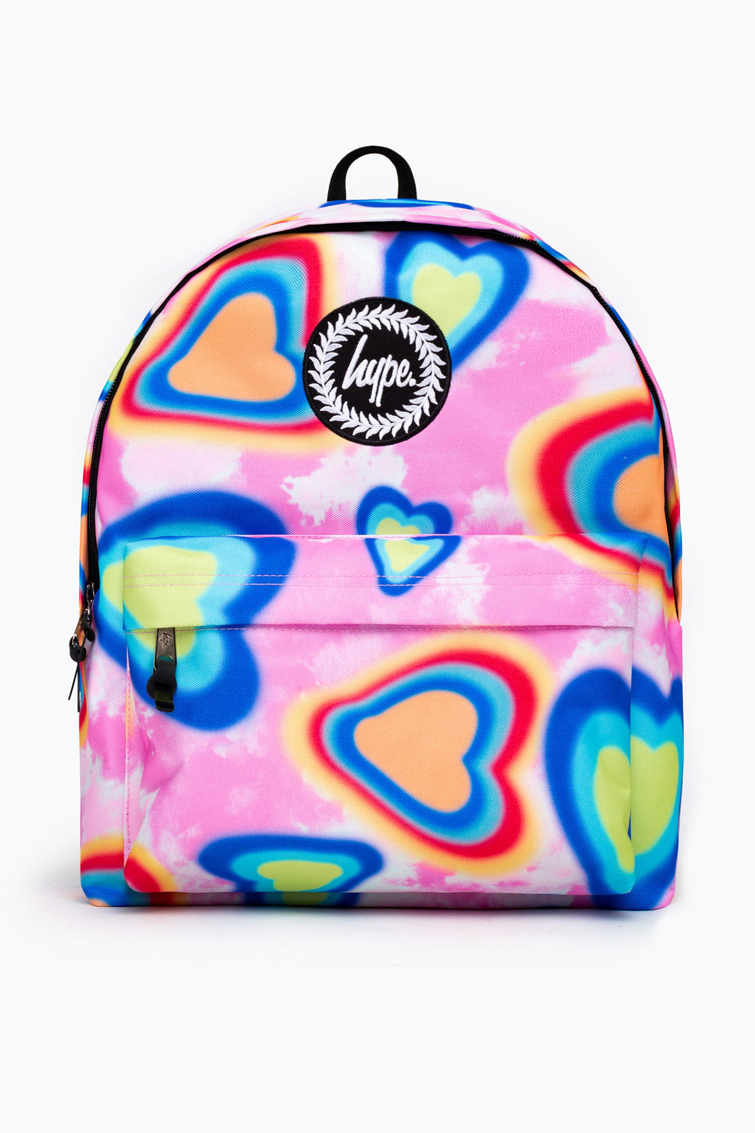 Hype multi glow hearts backpack