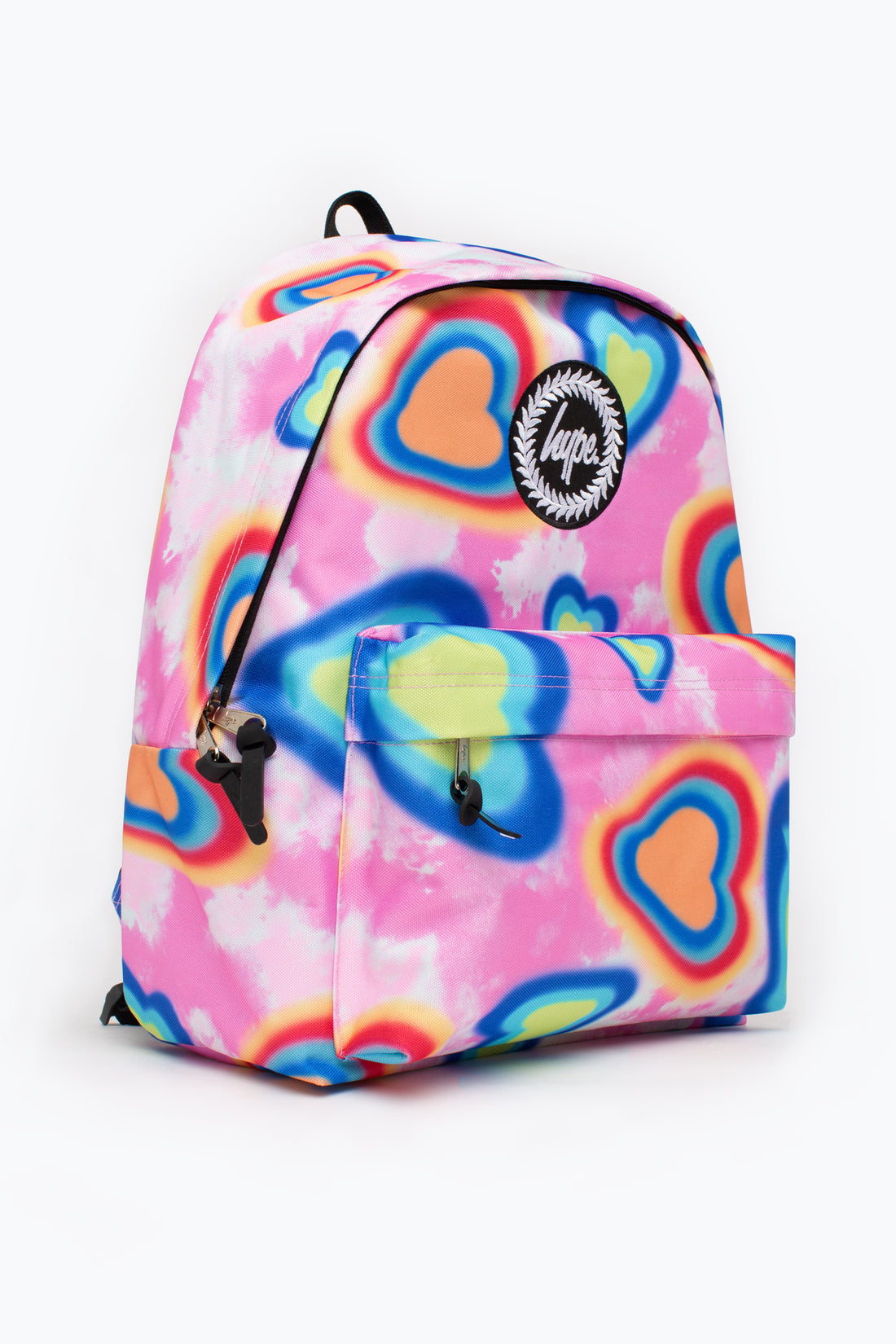 Hype multi glow hearts backpack