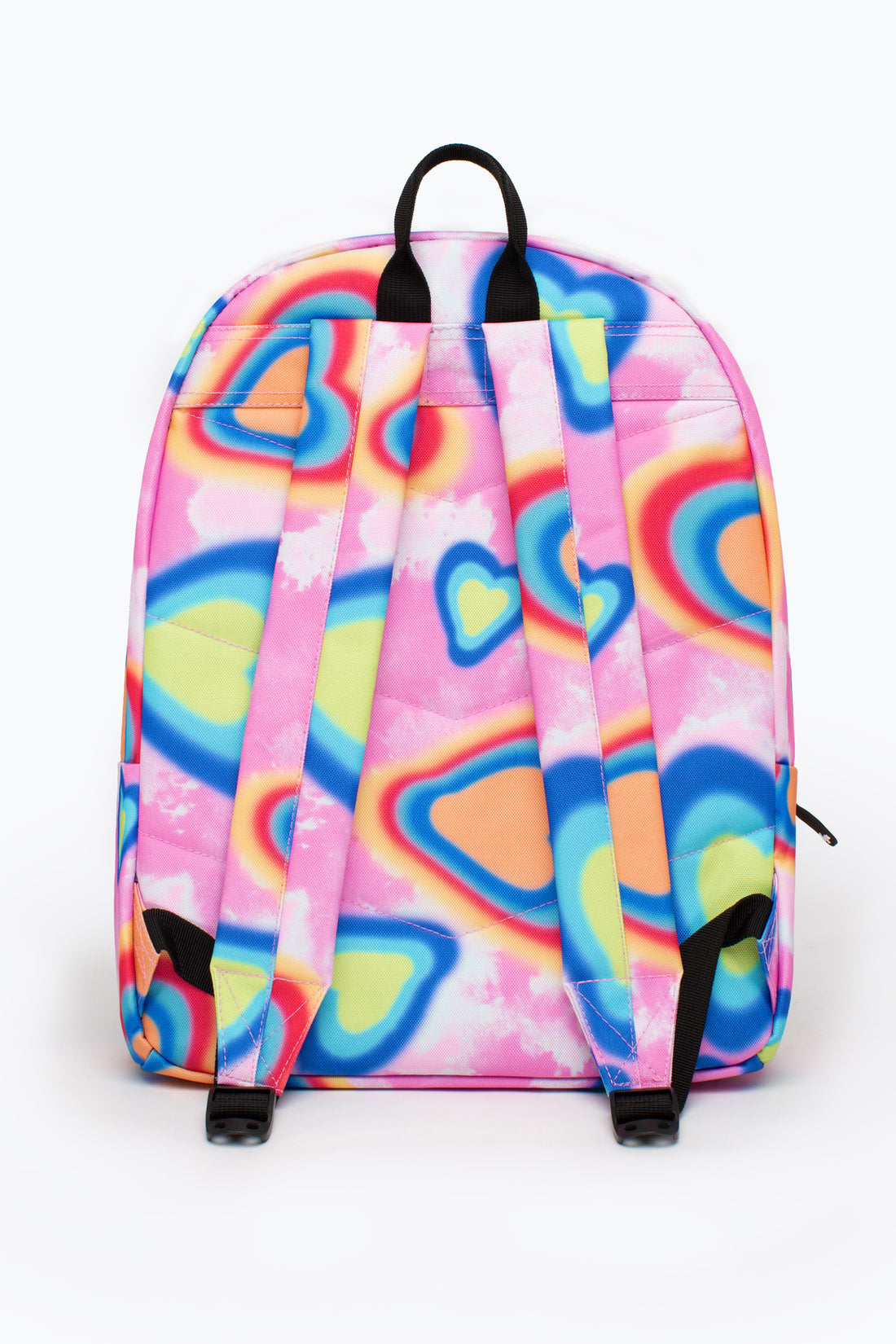 Hype multi glow hearts backpack