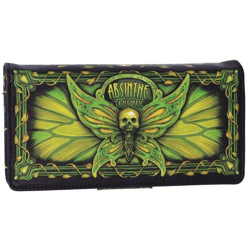 ABSINTHE LA FEE VERTE EMBOSSED PURSE