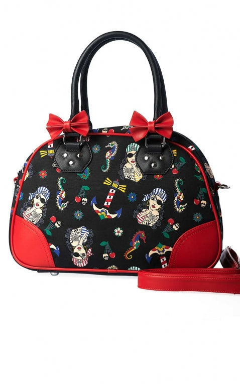 Banned Handbag Anchor PinUp