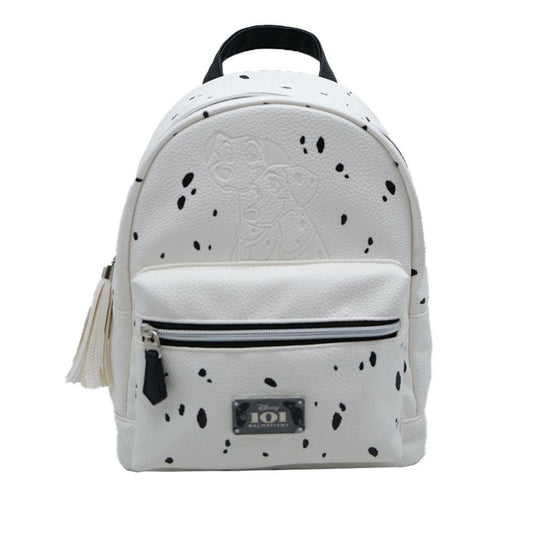 Official Disney 101 Dalmatians White Fashion Backpack - Adjustable Straps