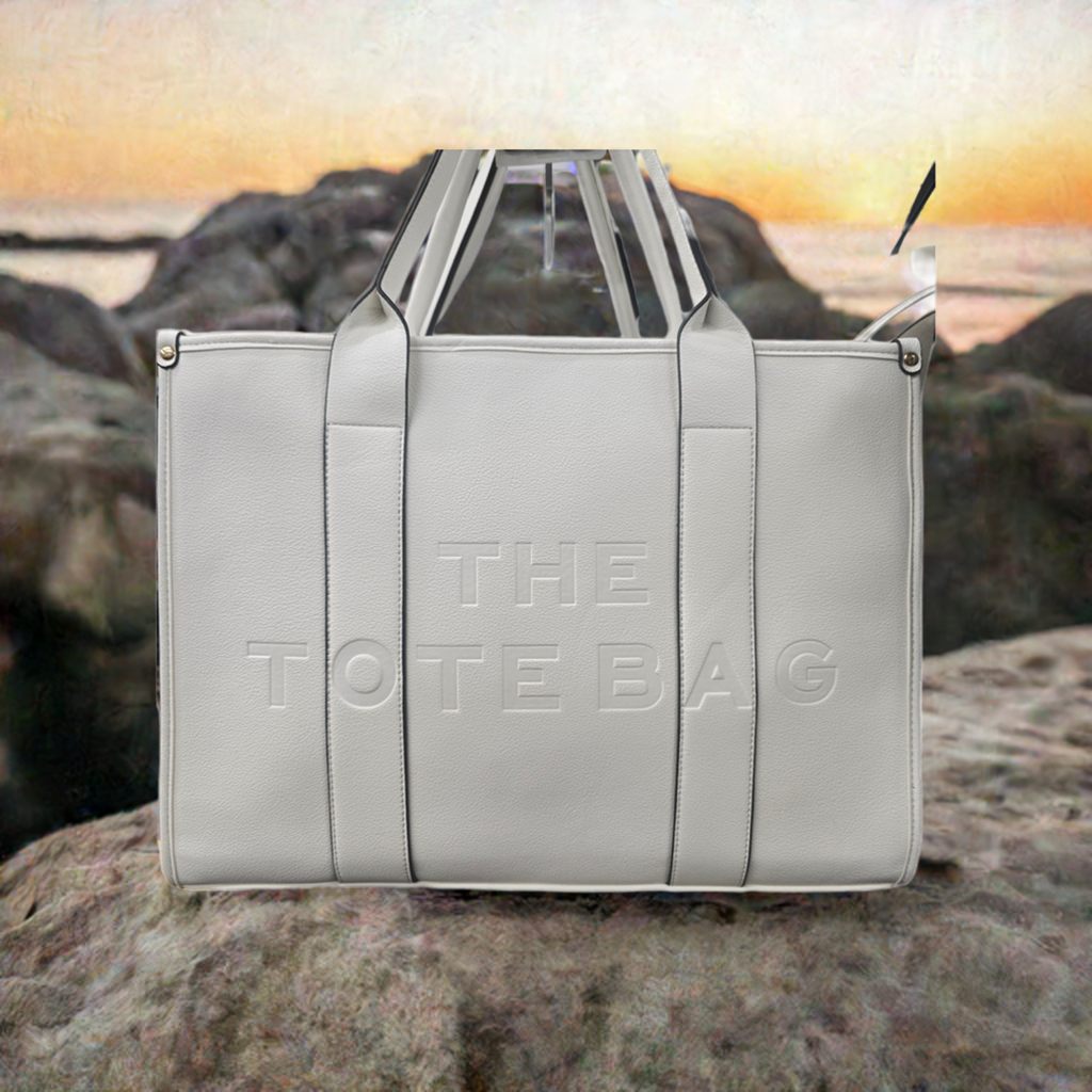 The Tote Bag in White *HALF PRICE*