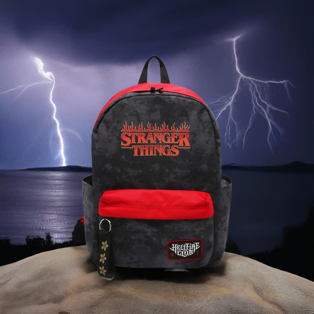 Stranger Things Hellfire Club FULL SIZE SCHOOL BACKPACK NEW--SALE