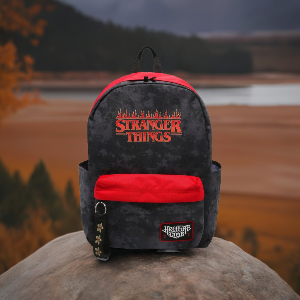 Stranger Things Hellfire Club FULL SIZE SCHOOL BACKPACK NEW--SALE