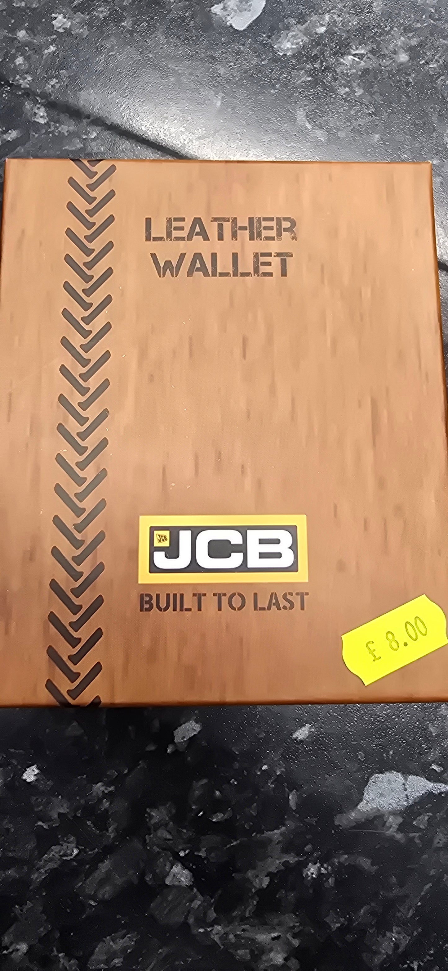 JCB Rugged Leather RFID Wallet