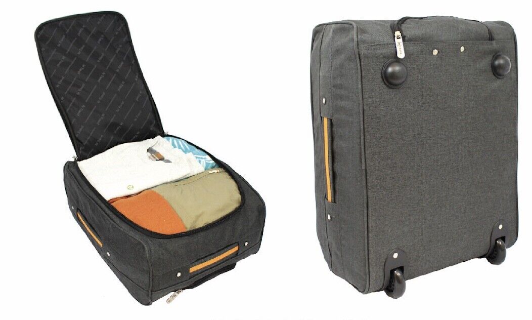 Cabin Approved Hand Luggage Suitcase, Lightweight Compact With Wheels