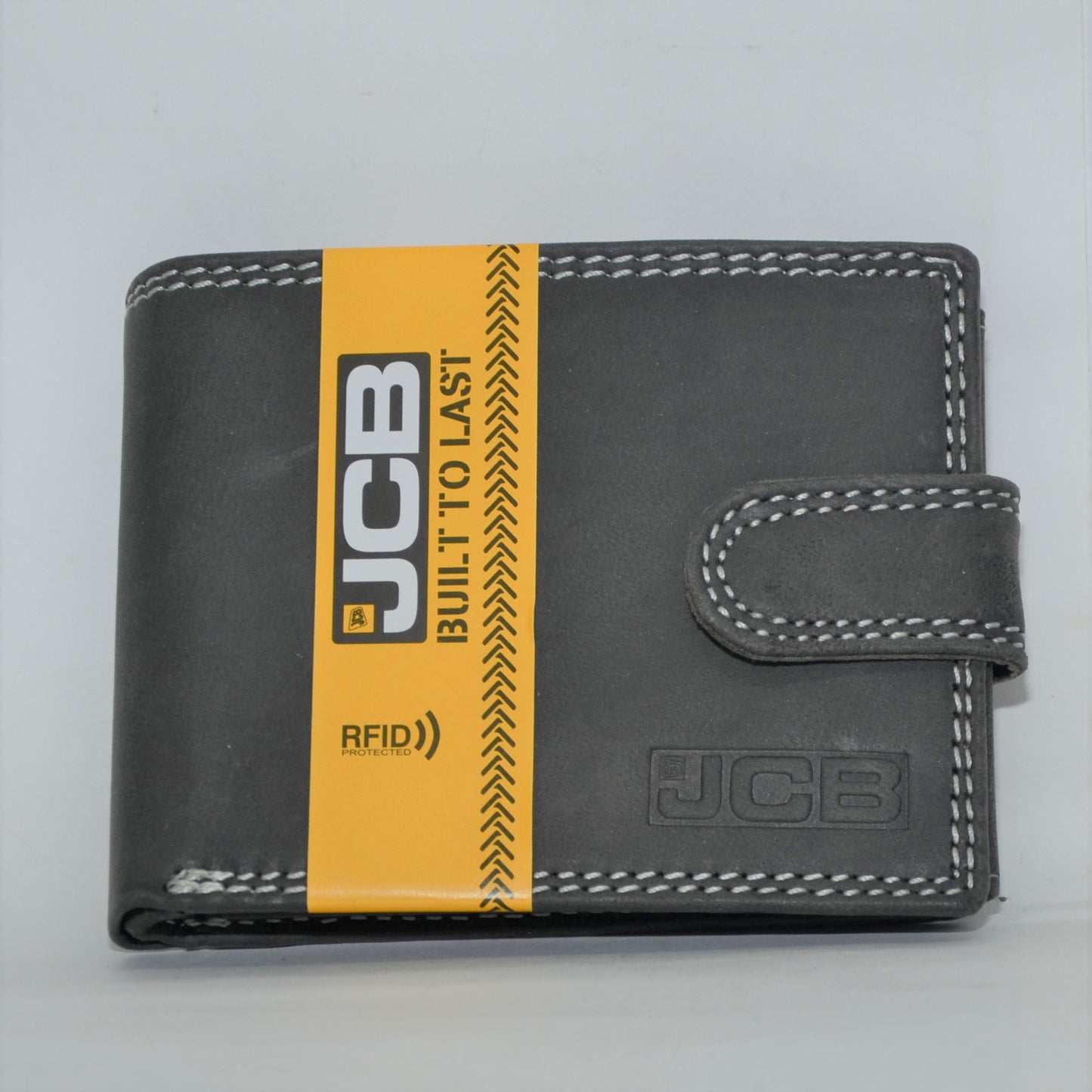 JCB Rugged Leather RFID Wallet